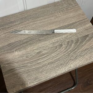 Sheffield England Treasure‎ Masters SS 12 1/4”Bread Cake Knife 8” Serrated Blade